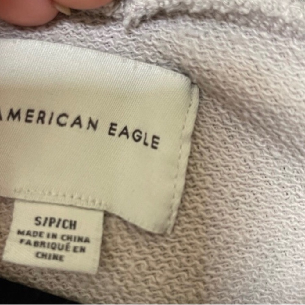 American Eagle cheetah print crop hoodie - Picture 5 of 5
